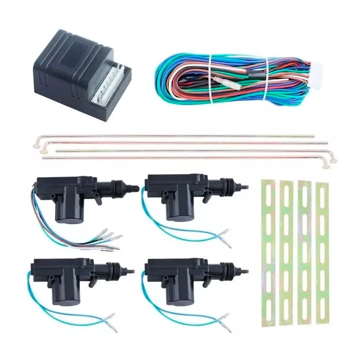 GENERICO - Kit Cierre Centralizado Universal Auto 4 Puertas 12v+ Modulo