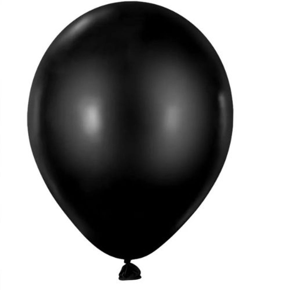 GENERICO - Globos Latex N9 Color Negro 100 Pcs