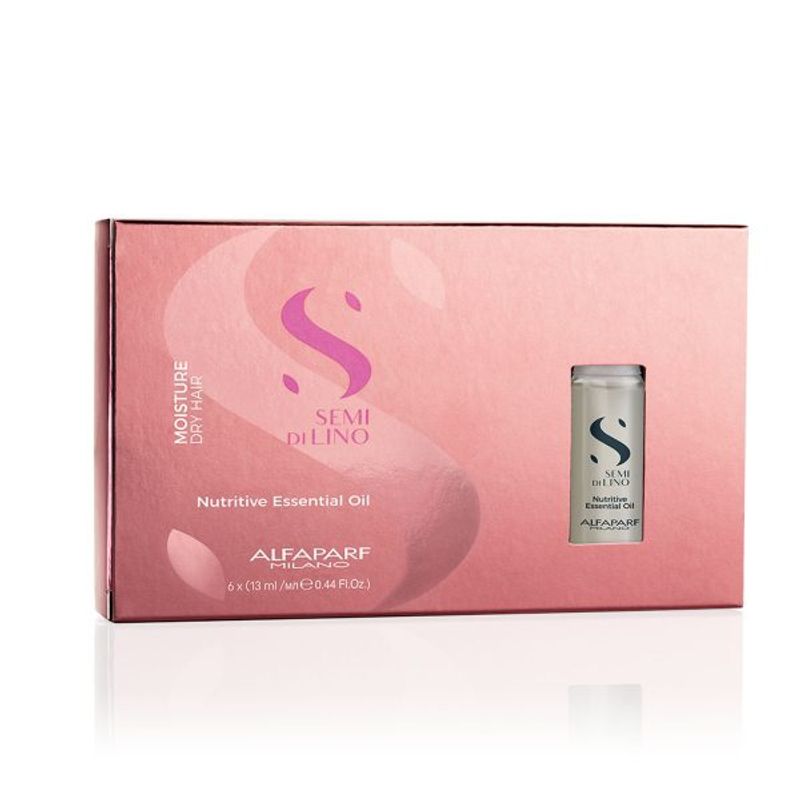 ALFAPARF MILANO - Ampollas Nutrición Capilar semi di lino Alfaparf 6 uniddades.