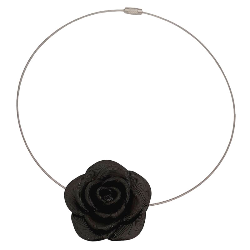 CATHALIFAUDJOYAS - collar 3d rosa CathalifaudJoyas