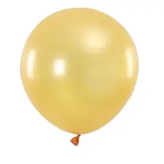 GENERICO - Globos Latex N9 Color Dorado 50 Pcs