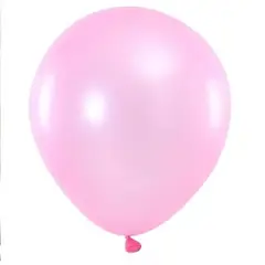 GENERICO - Globos Latex N9 Color Rosa Palido 50 Pcs