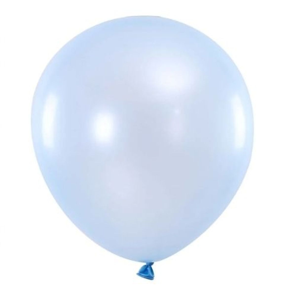 GENERICO - Globos Latex N9 Color Celeste Claro 50 Pcs