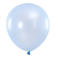 GENERICO - Globos Latex N9 Color Celeste Claro 50 Pcs