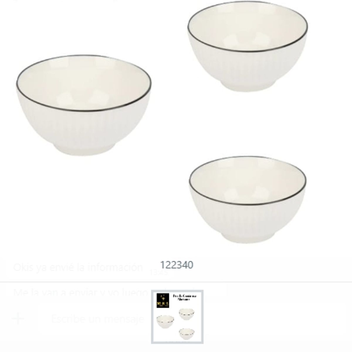 GENERICO - Pocillo Cerámica Mediano Taza Utencilios De Cocina