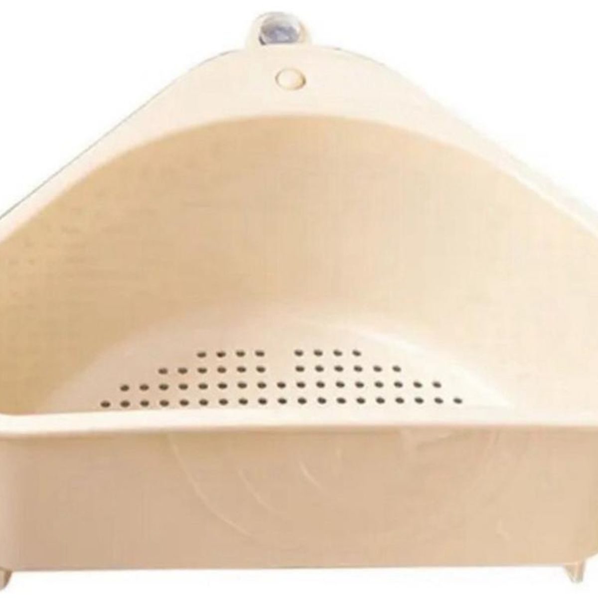 GENERICO - Colador Escurridor Lavaplatos Organizador Cocina Esquinero Beige
