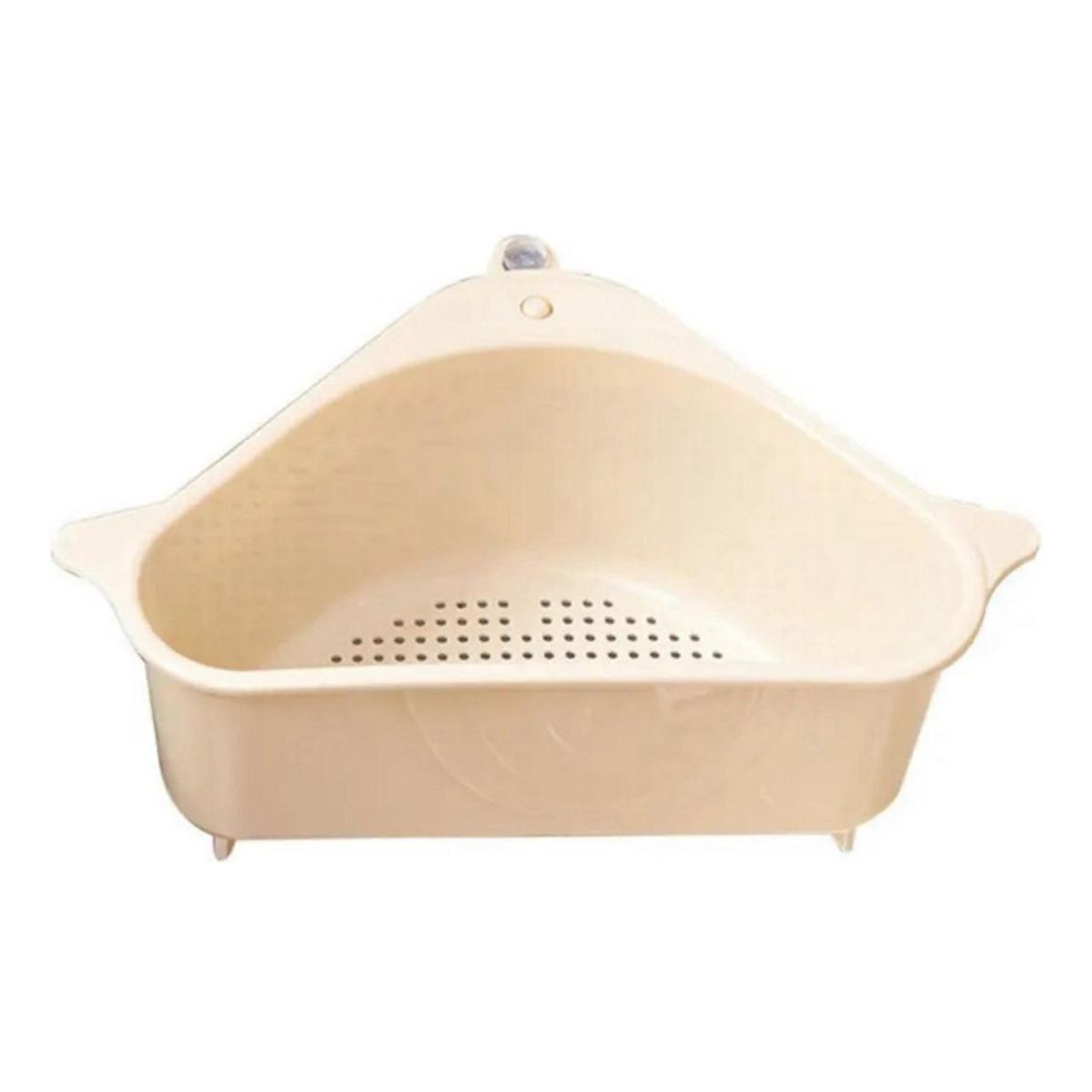 GENERICO - Colador Escurridor Lavaplatos Organizador Cocina Esquinero Beige