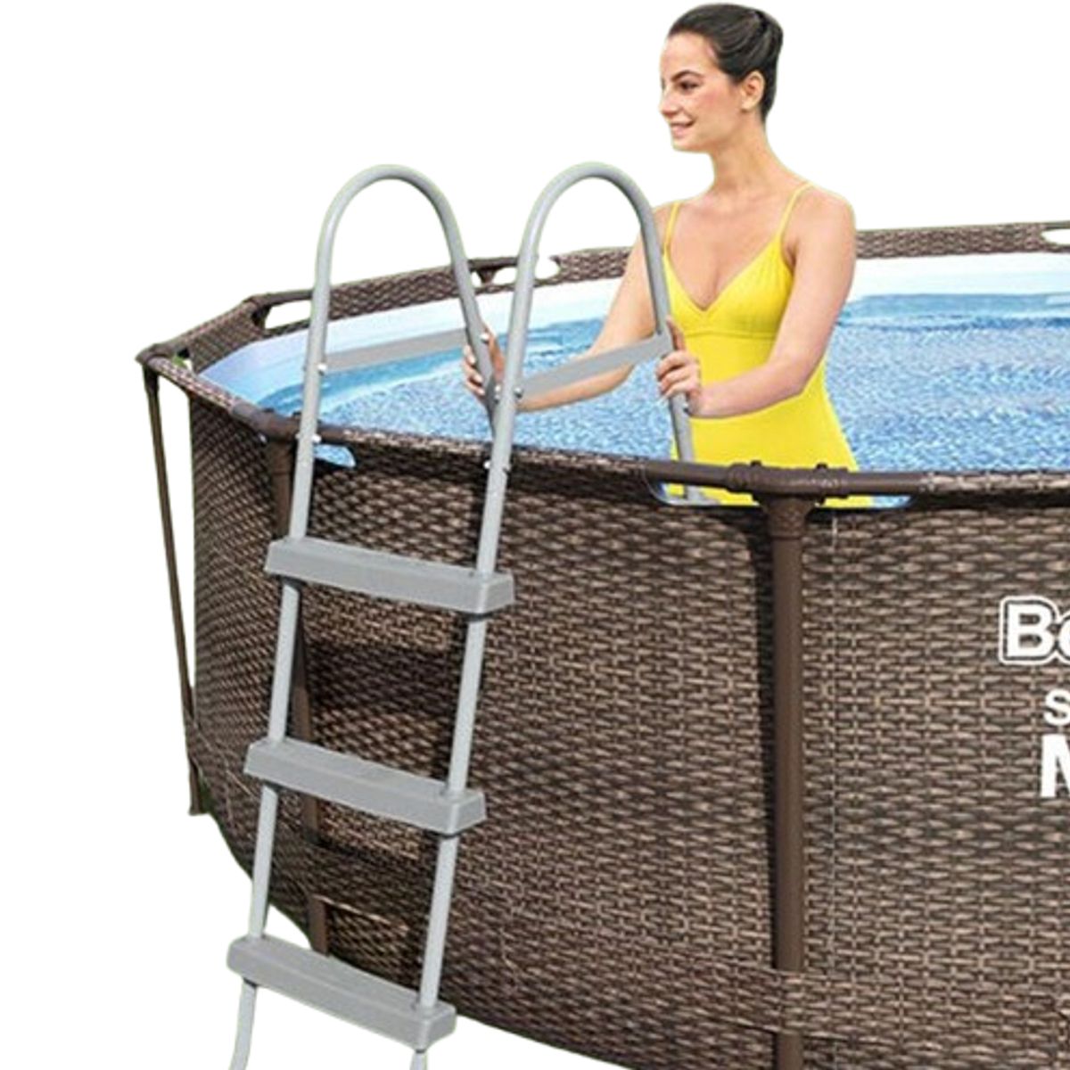 BESTWAY - Piscina Estructural Steel Pro 366 x 100 cm Bestway 9150 Litros