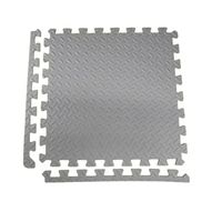 Pack X 4 Tatami Alfombra Encastrable 60x60x1.2cm Goma Eva GRIZ