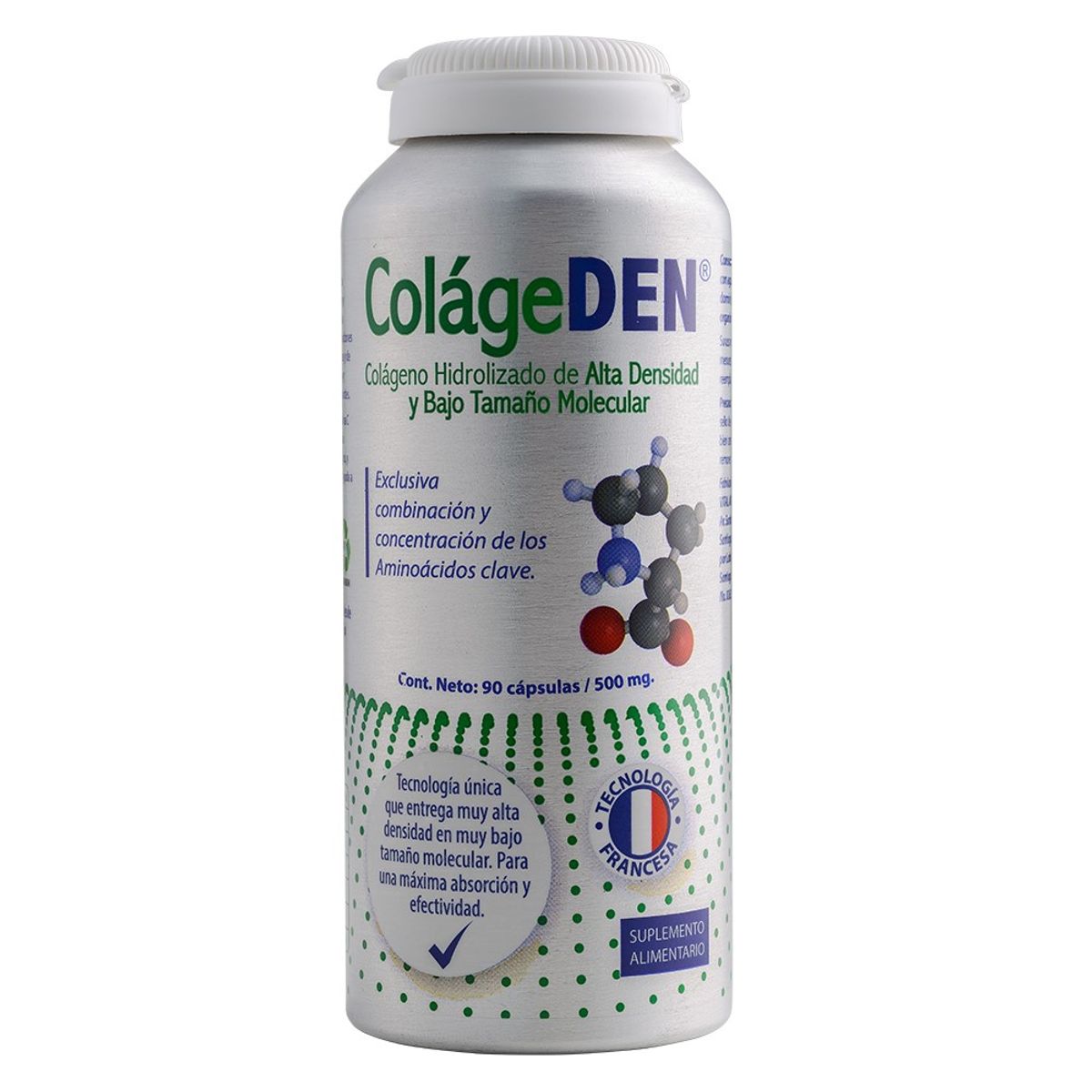 VITAL AND YOUNG - Colageden Colageno Hidroliz Vy Alta Densidad + Vitamina C 90 Caps.