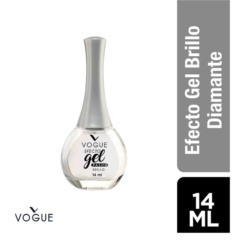 VOGUE - Esmalte Efecto Gel Brillo Diamante x 14ml - Vogue.