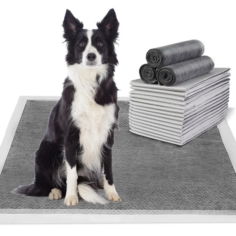 EVERSO - 100 Pañales Tipo Sabanillas Carbón De Bambú Perros 60x90cm