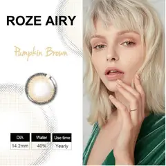 FRESHGO - Lentes de contacto Roze Airy - Pumpkin brown
