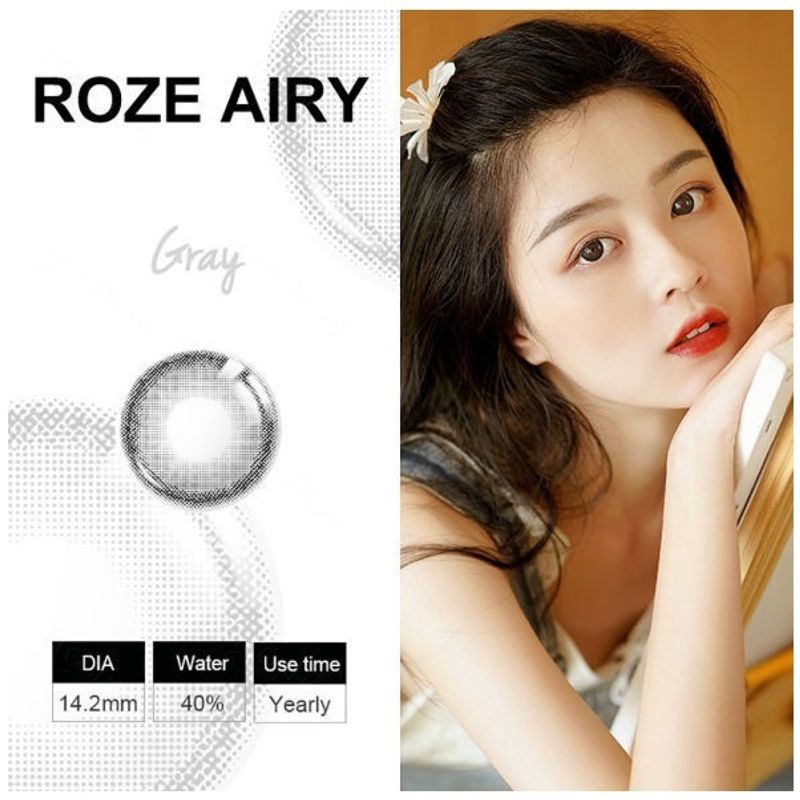 FRESHGO - Lentes de contacto FreshGo Roze Airy - Gray
