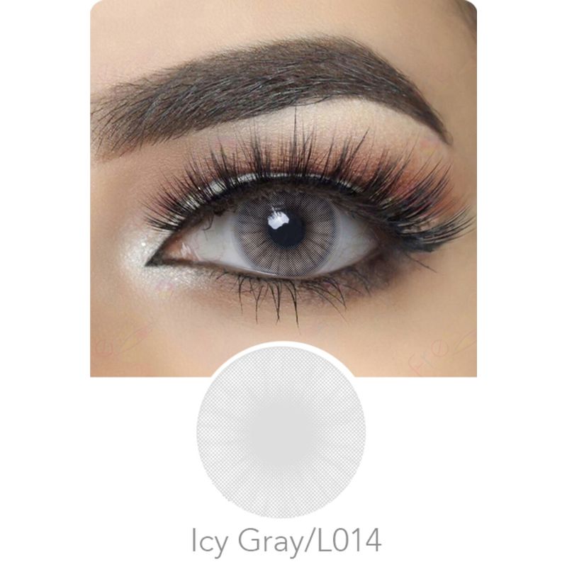 FRESHGO - Lentes de contacto FreshGo Hidrocor - Icy gray