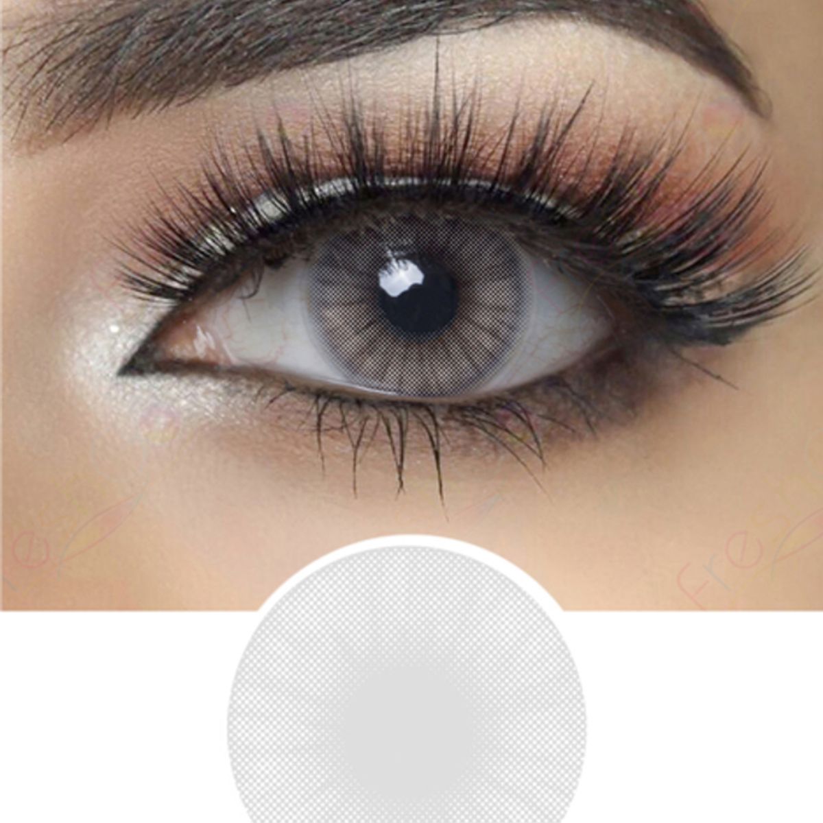 FRESHGO - Lentes de contacto FreshGo Hidrocor - Icy gray