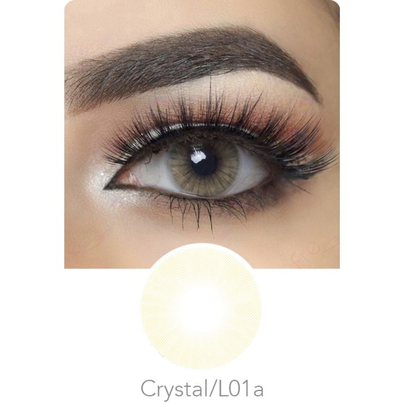 FRESHGO - Lentes de contacto FreshGo Hidrocor - Crystal