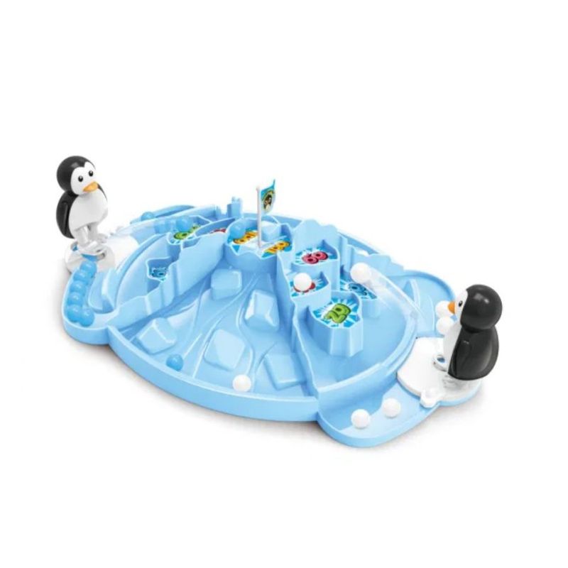 GENERICO - Juego De Mesa Snowball Pinguin 2 Jugadores