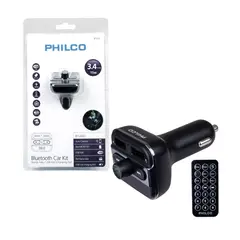 PHILCO - Transmisor FM Con Bluetooth Para Auto