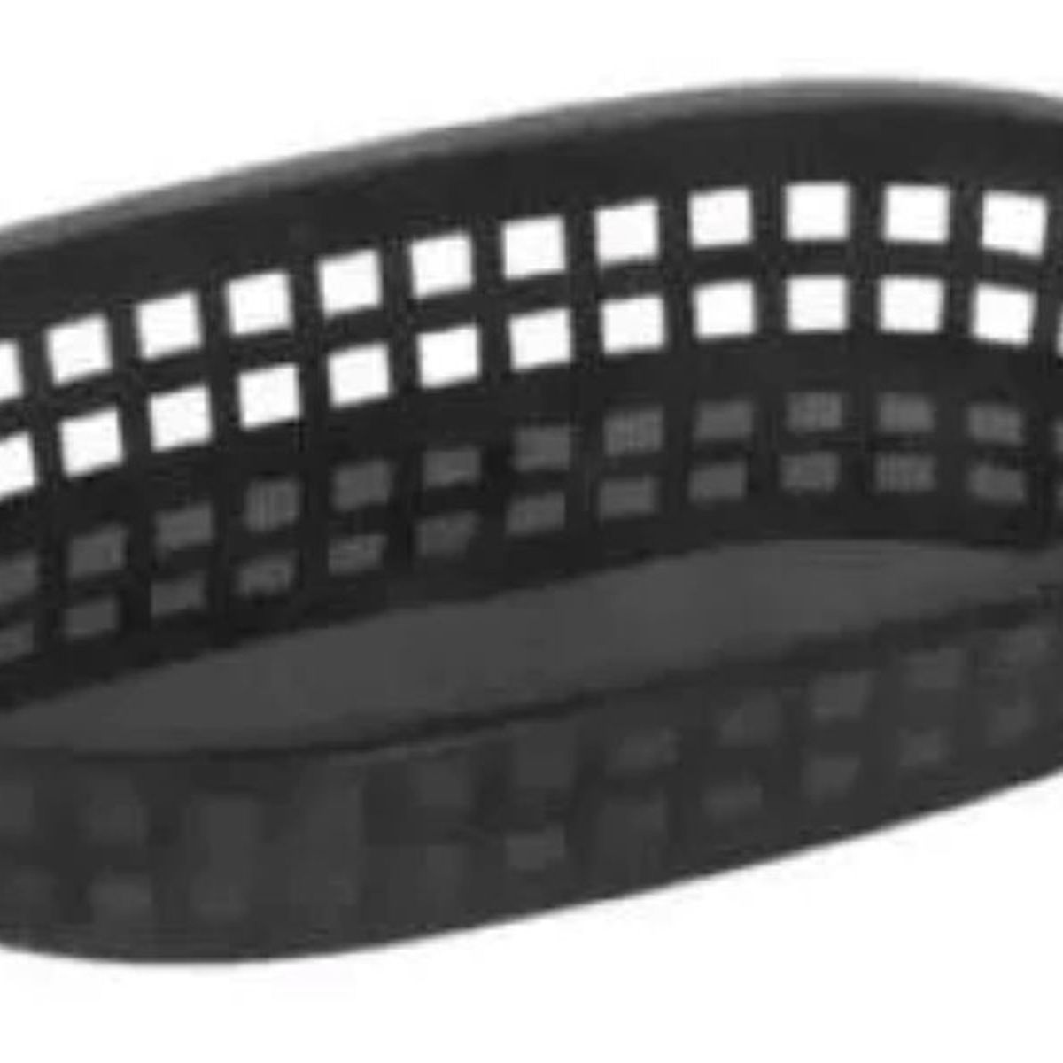 WINCO - Canastillo Ovalado Panera Negro Winco Para Pan Entrada