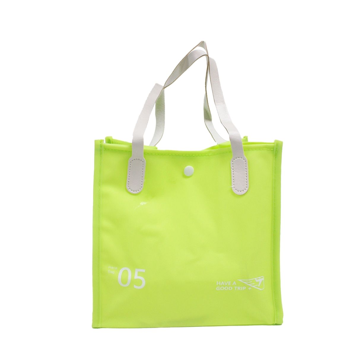 NEWTREE - Bolsa De Viaje Impermeable Color Sólido Neceser Casual PVC