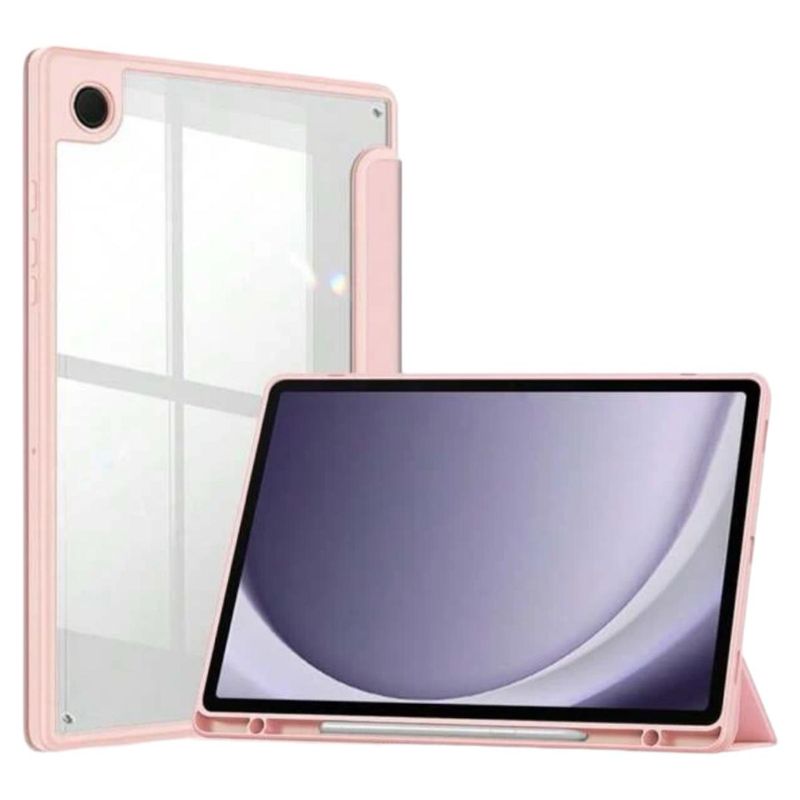 GENERICO - Funda Smartcover Clear Para Tablet Samsung A9+ 11 X210 Rosado