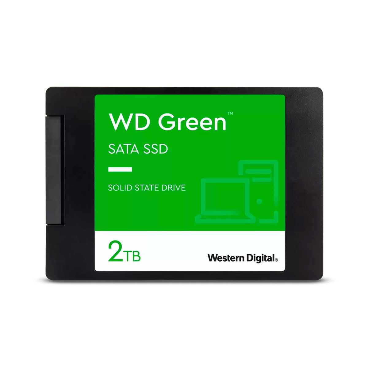 WESTERN DIGITAL - Disco Solido SSD Interno WD Green 2TB 2.5in 6Gb/s 545MB/s