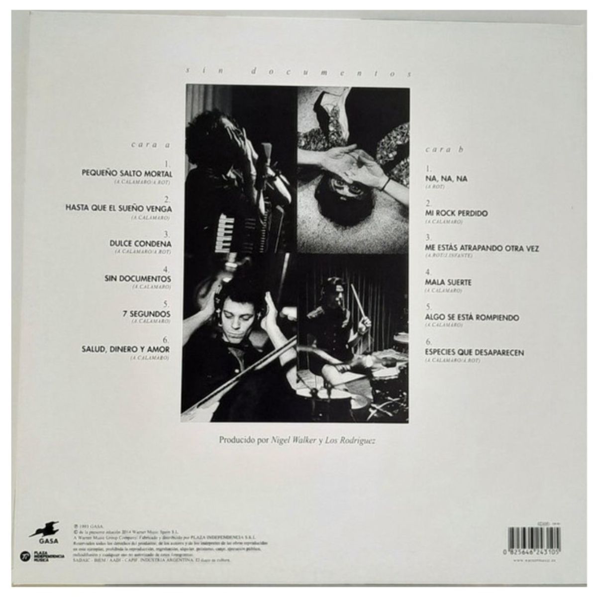 HITWAY MUSIC - LOS RODRIGUEZ - SIN DOCUMENTOS - VINILO HITWAY MUSIC