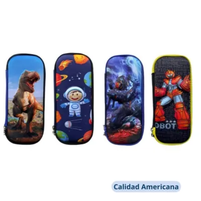 Estuche de Lapices para Ninos 22x85x4cm