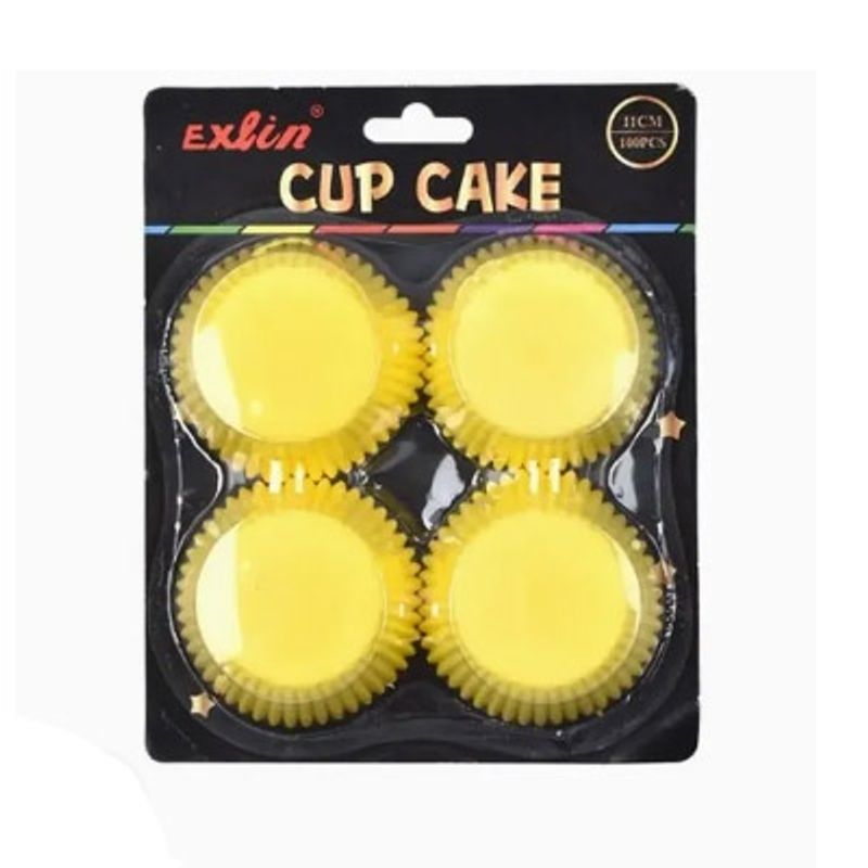 GENERICO - Capacillos para Cupcakes Amarillo