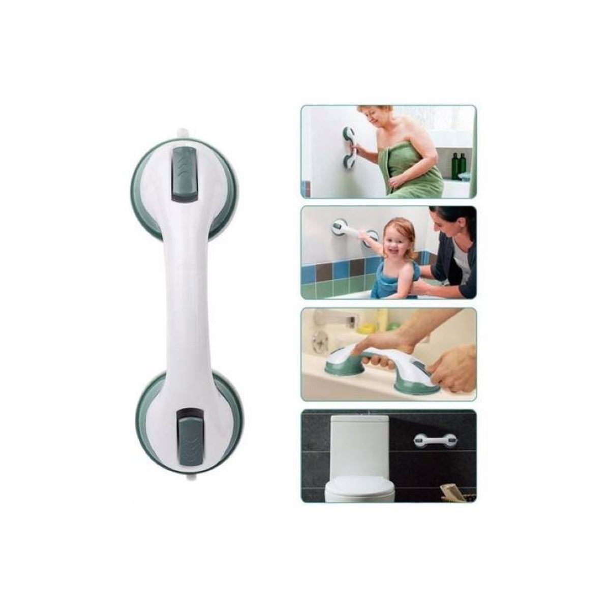 GENERICO - Manilla Apoyo Baño Ducha Tina Hogar