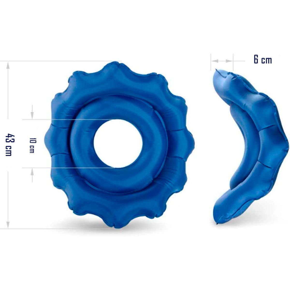 ONEDER - Cojín Antiescaras Oneder Picaron Redondo Para Silla Lavable