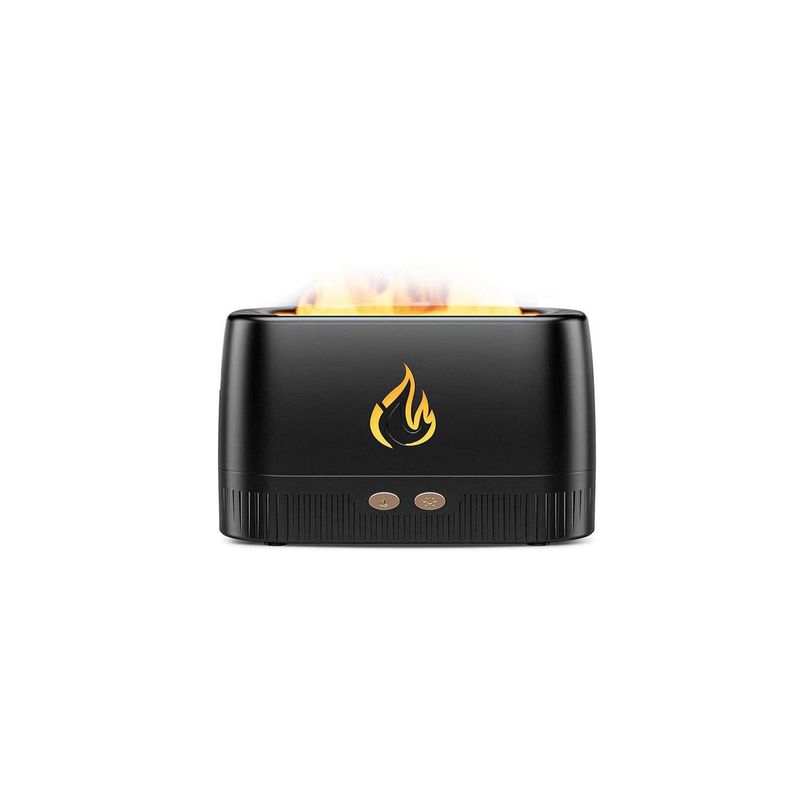 GENERICO - Humidificador Difusor De Aroma Efecto Flama Llama