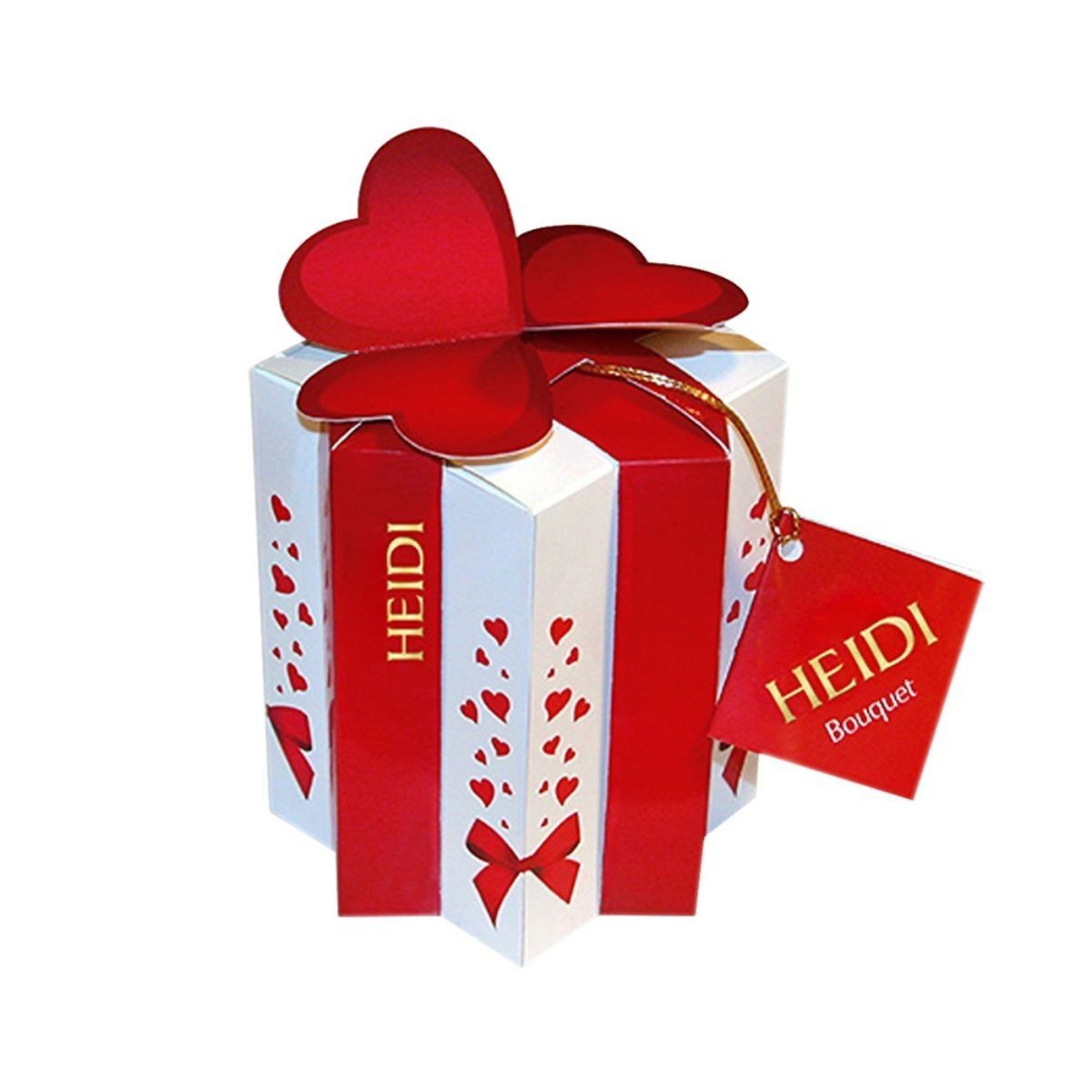 HEIDI - Bombones Chocolate Avellana Heidi Corazón 140g