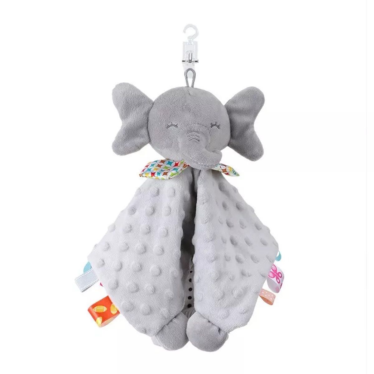 GENERICO - Tuto Apego Peluche Para Bebe elefante De Felpa Manta calmante