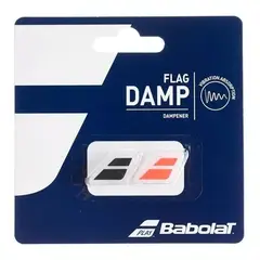 BABOLAT - Antivibrador Flag Damp NegroRojo X2