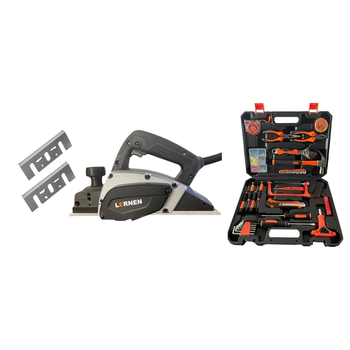 LERNEN - Pack Cepillo Eléctrico Carpintería  Set De Herramientas