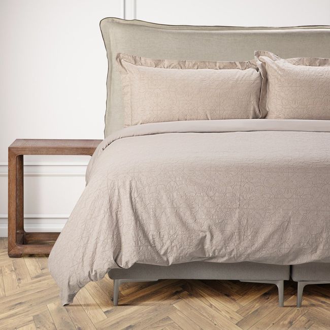 ROSEN - Funda Plumón Rosen Algodón Timeless Isabel 2 Plazas Arena