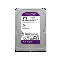 WESTERN DIGITAL - Disco Duro Interno Purple 4TB PC / DVR / NVR