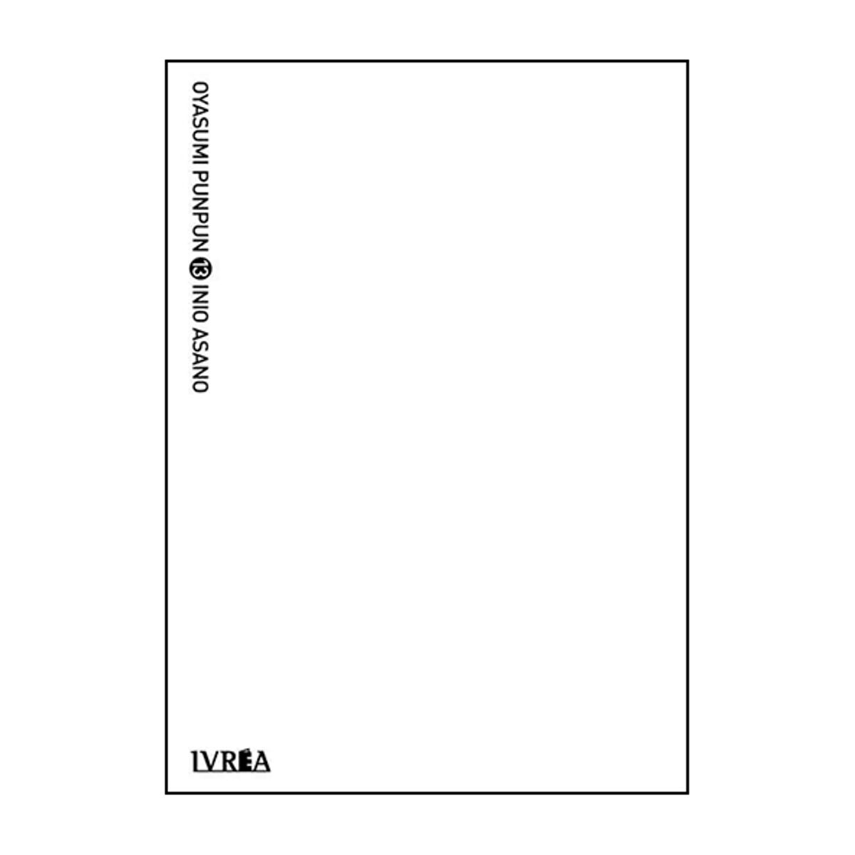 IVREA ARGENTINA - Manga Oyasumi Punpun Tomo 13