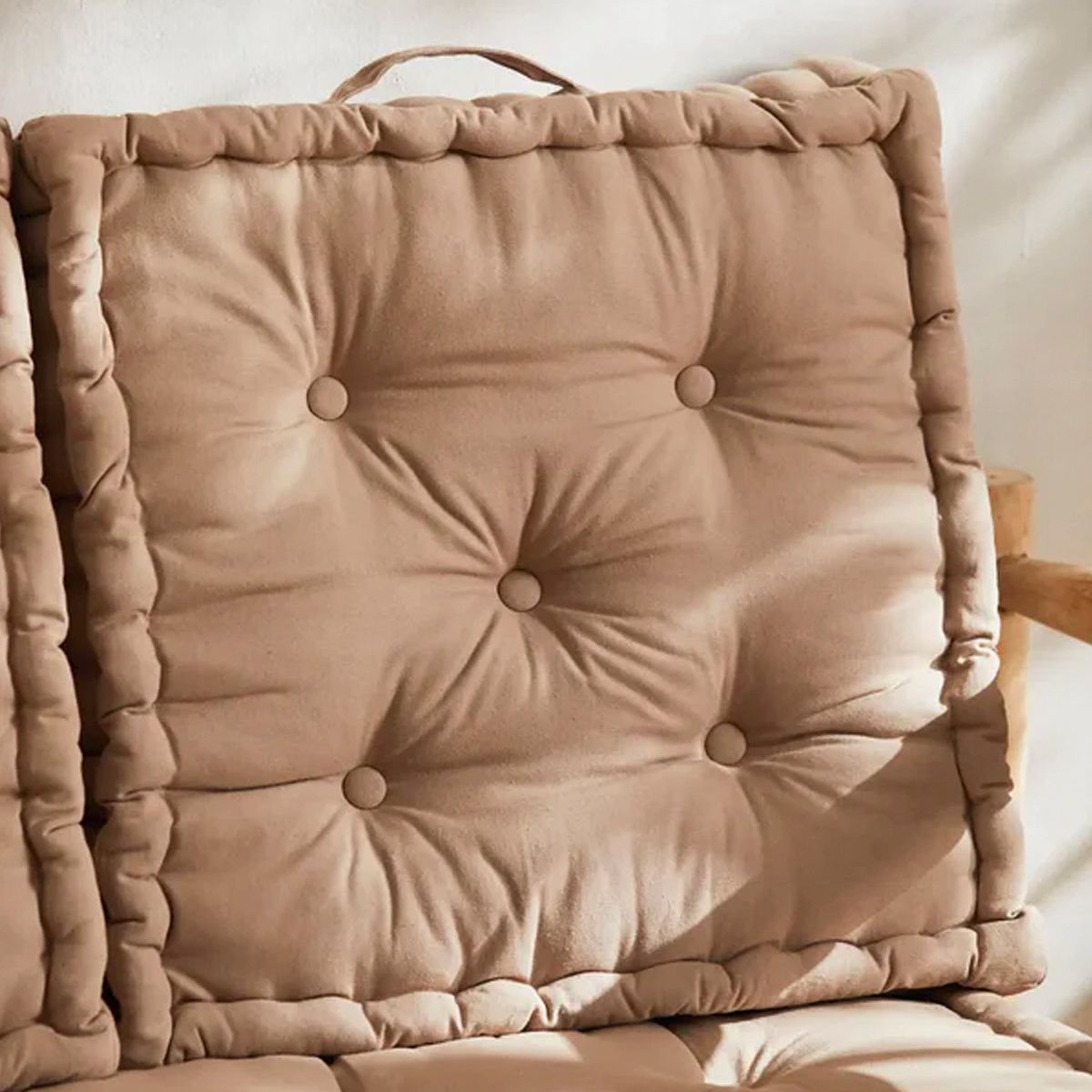 CALMA HOUSE - Cojin de Suelo Gavema 60x60x13 Piedra Calma House