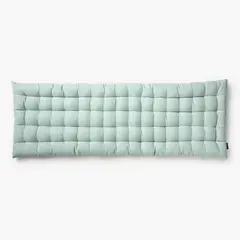 CALMA HOUSE - Cojin Banqueta Algodón Gavema 120x40 Verde Claro