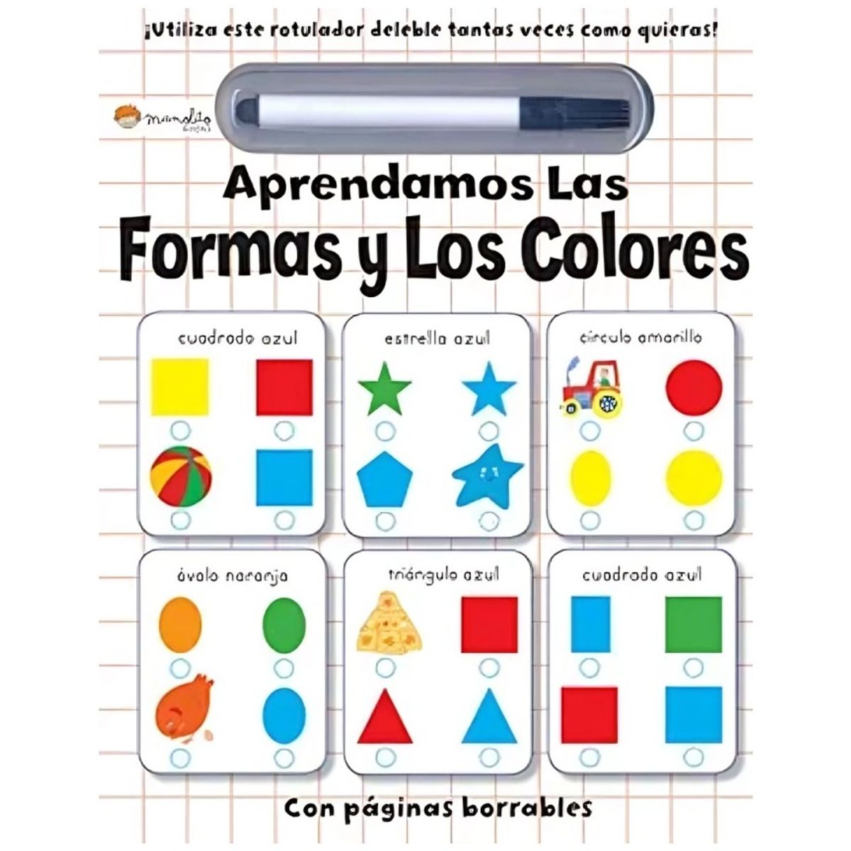 TOP10BOOKS - LIBRO Aprendamos Las Formas Y Los Colores - Aprendamos Las Formas Y Los Colores