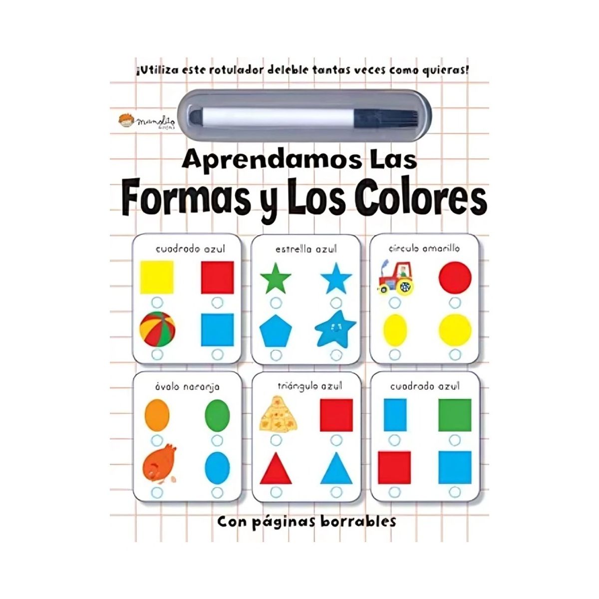TOP10BOOKS - LIBRO Aprendamos Las Formas Y Los Colores - Aprendamos Las Formas Y Los Colores