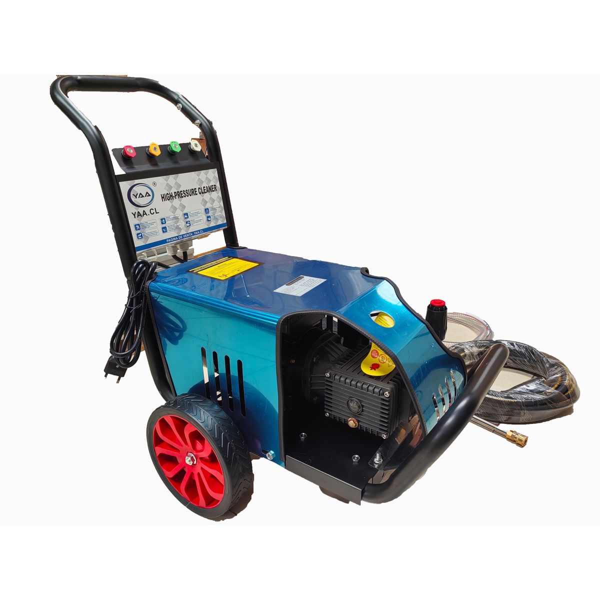 GENERICO - Hidrolavadora Eléctrica De 4kw Con 200bar Presión Aju 220v