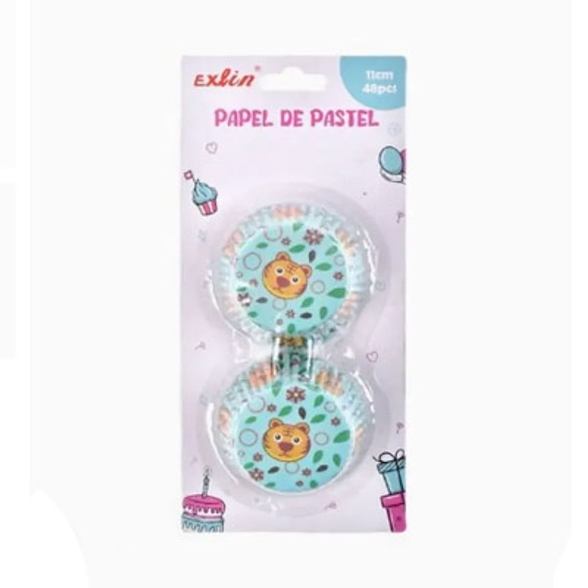 GENERICO - Papel de Cupcakes 48 pcs