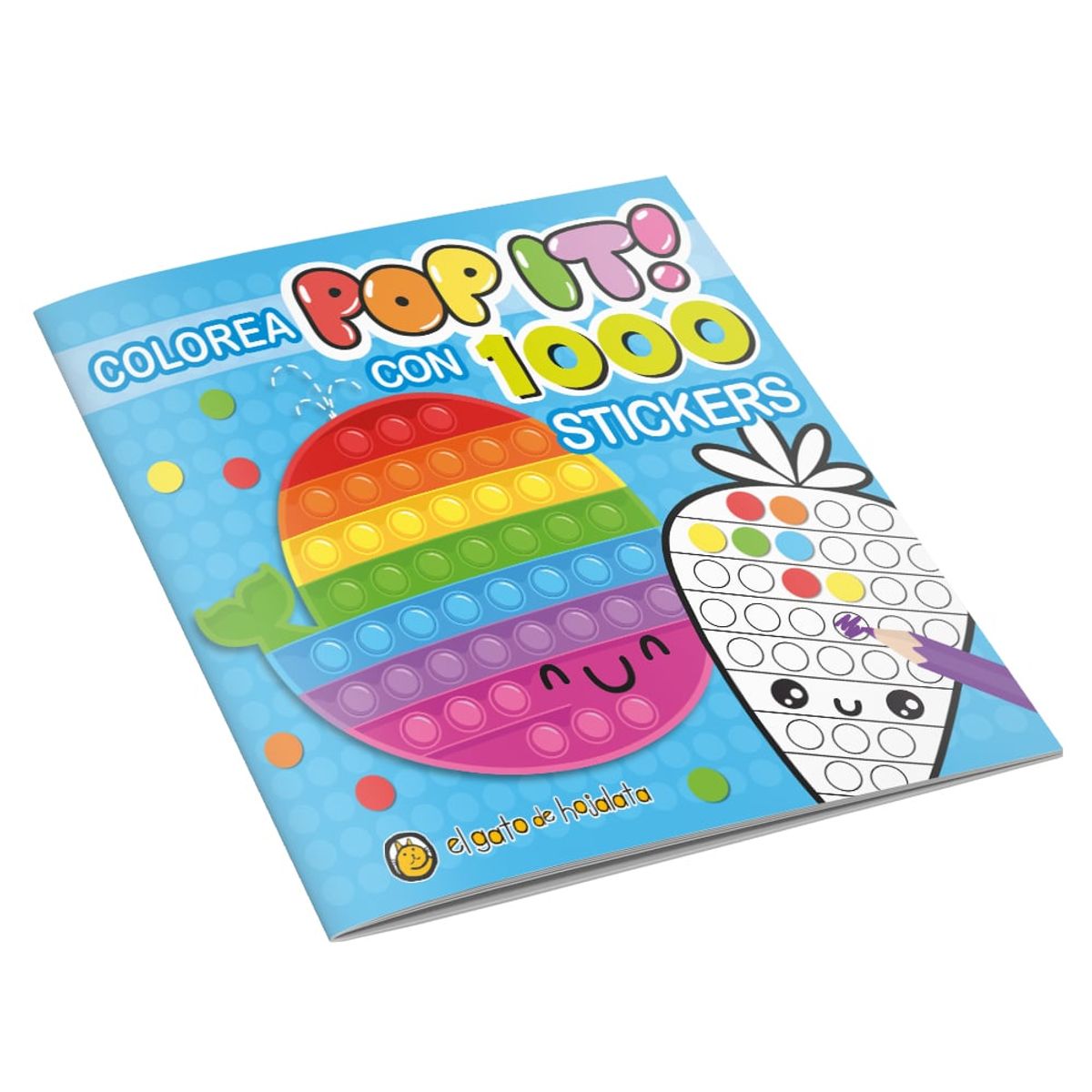 EDITORIAL GUADAL - LIBRO Ballena POP IT 1000 STICKERS