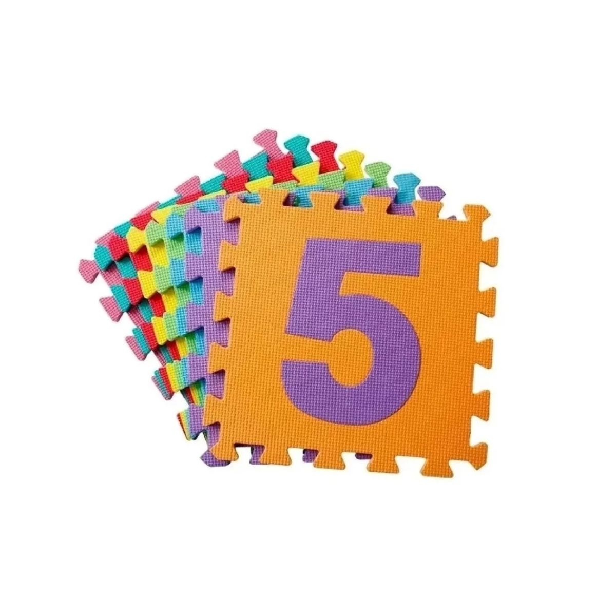 GENERICO - Alfombra Goma Eva Rompecabezas Niños 10 Piezas Armable