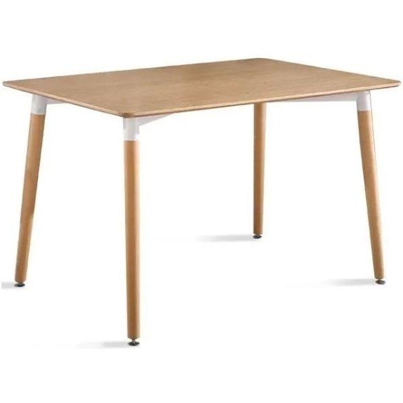 OH MI HOGAR - Mesa rectangular nogal 120x80x75cm Eames
