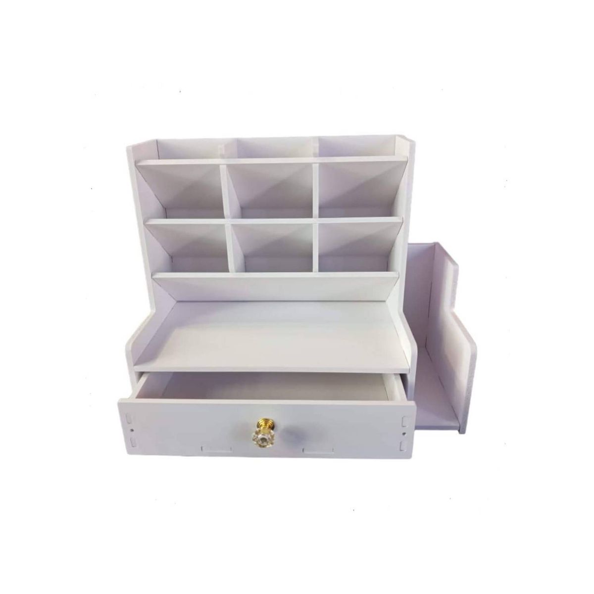 GENERICO - Organizador de escritorio 10 compartimiento 1 cajón